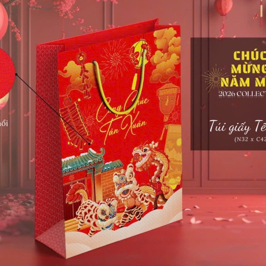 Túi đựng quà Tết